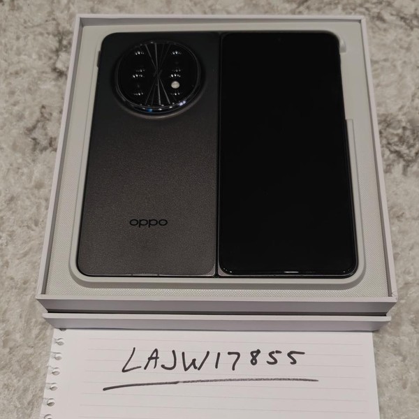 Oppo Find N5 - Unlocked Non-US, 512 GB, Cosmic Black, 16 GB