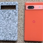 Good Google Pixel 7a - Unlocked, 128 GB, Coral, 8 GB, GWKK3