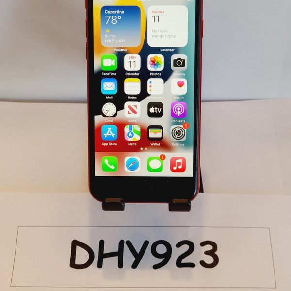 Apple iPhone SE 3rd Gen 2022 - Unlocked, 128 GB, Midnight, A2595