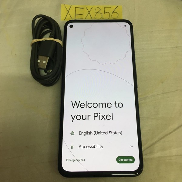 Google Pixel 5a 5G - Unlocked, 128 GB, Black, 6 GB