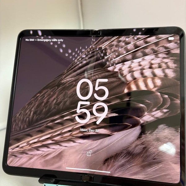 Google Pixel Fold - Unlocked, 256 GB, Obsidian, 12 GB, G9FPL