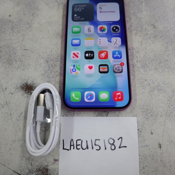Apple iPhone 16 - T-Mobile, 128 GB, Pink, A3081