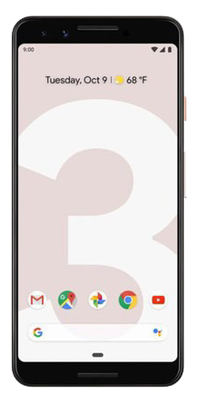 Google Pixel 3 - Unlocked, Pink, 128 GB, Google Edition