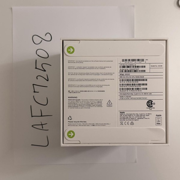 Mac Mini 2024 - 256 GB, 16 GB, Apple M4