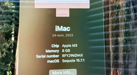 Mint
													iMac 2023 24" - Apple M3, Orange, 256 GB, 8 GB, Ethernet+WiFi, 10-core GPU, photo 1 of 8