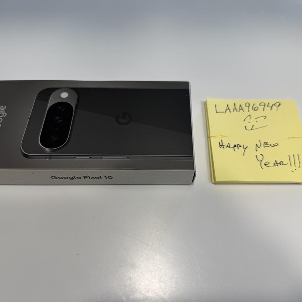 Google Pixel 10 - Verizon, 128 GB, Obsidian, GLBW0