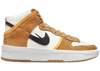 Nike Dunk High Up Sail Sunset Pink Glaze Rush Maroon (Women's) for sale