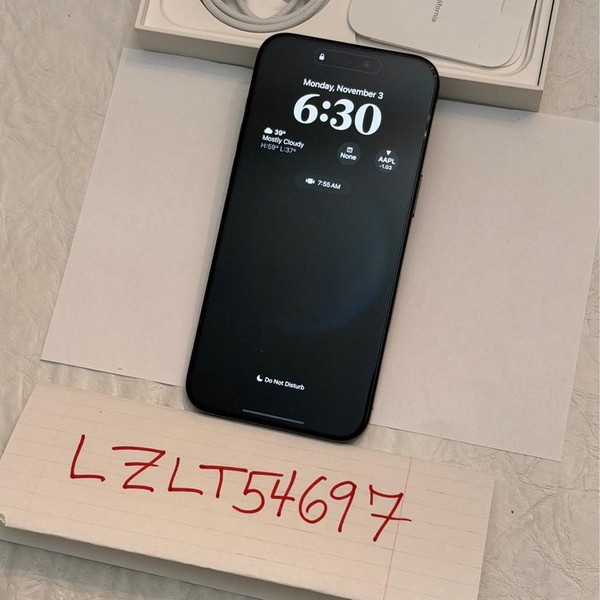 Apple iPhone 15 Pro Max - Unlocked, 512 GB, Black, A2849