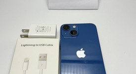 Good
													Apple iPhone 13 Mini - Unlocked, Blue, 128 GB, A2481, photo 4 of 4