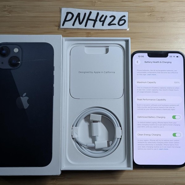 Apple iPhone 13 - AT&T, 128 GB, Midnight, A2482