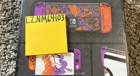 New
													Nintendo Switch - OLED - Violet, 64 GB, Pokemon Scarlet & Violet, photo 2 of 4