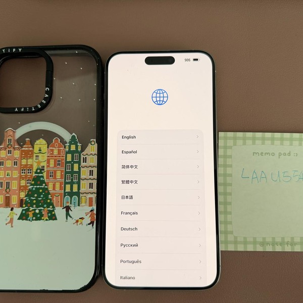 Apple iPhone 15 Pro Max - Unlocked, White, 1 TB, A2849