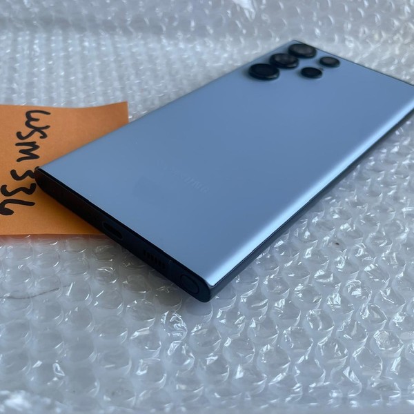 Samsung Galaxy S22 Ultra - Unlocked, 128 GB, Sky Blue, 8 GB, SM-S908U1