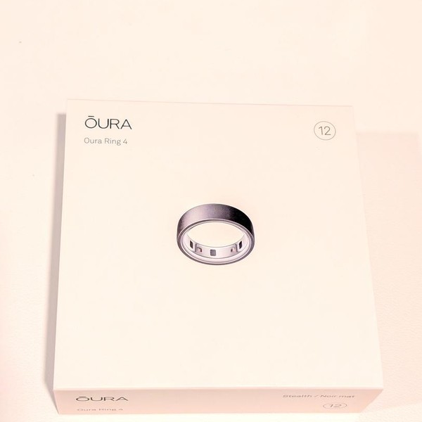 Oura Ring Gen 4 - Stealth, Size 12