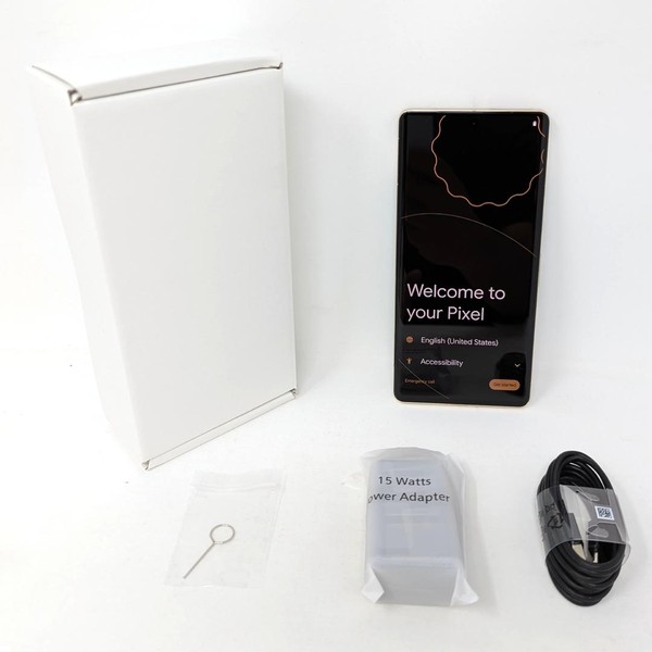 Google Pixel 7 Pro - Unlocked, 128 GB, Hazel, 12 GB, GE2AE