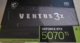 Used
													MSI GeForce RTX 5070 Ti - G507T-16V3C, VENTUS 3X OC, photo 1 of 10