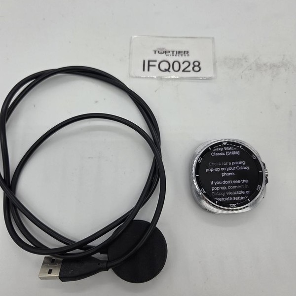 Samsung Galaxy Watch8 Classic - Wi-Fi, White, SM-L500, 46mm