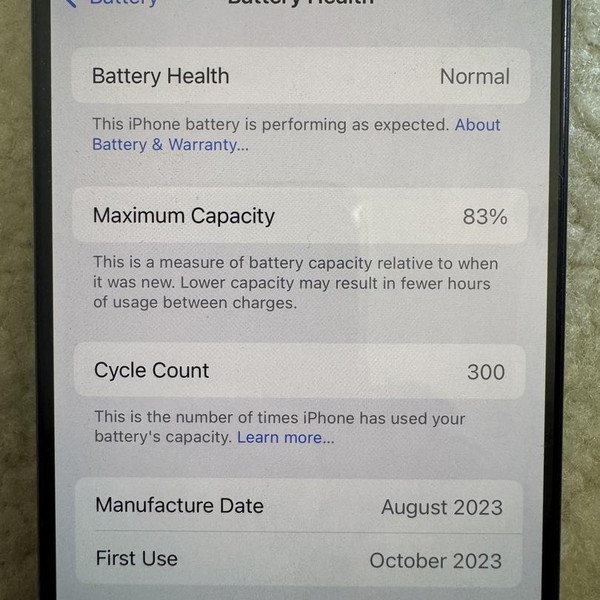 Apple iPhone 15 Pro - Unlocked, 128 GB, Blue, A2848