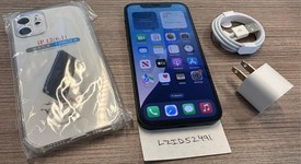 Good
													Apple iPhone 12 - Unlocked, Black, 64 GB, A2172, photo 1 of 10