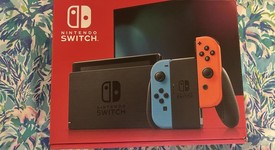 New
													Nintendo Switch - Red & Blue, 32 GB, photo 2 of 6