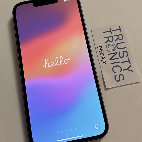 Apple iPhone 14 - Unlocked, 128 GB, Blue, A2649