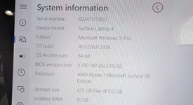 Mint
													Microsoft Surface Laptop 4 - Ryzen 7, Black, 512 GB, 16 GB, 13.5", photo 3 of 17