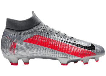 Nike Mercurial Superfly 7 Pro FG Metallic Grey Crimson for sale