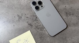 Good
													Apple iPhone 15 Pro - Unlocked, Natural, 256 GB, A2848, photo 1 of 11