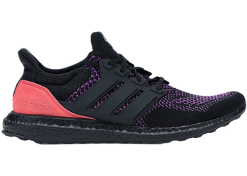 adidas Ultra Boost Core Black Active Purple Shock Red for sale