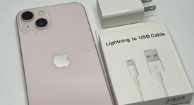 Good
													Apple iPhone 13 - Unlocked, Pink, 256 GB, A2482, photo 2 of 4