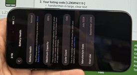 Mint
													Apple iPhone 15 - Unlocked, Black, 128 GB, A2846, photo 1 of 5