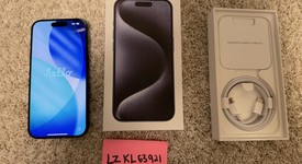 Mint
													Apple iPhone 15 Pro - Unlocked, Blue, 256 GB, A2848, photo 1 of 6