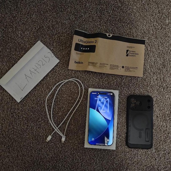 Apple iPhone 17 Pro Max - Unlocked, 256 GB, Silver, A3257