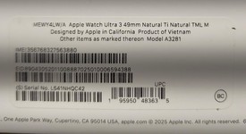 Mint
													Apple Watch Ultra 3 49mm - Unlocked, Natural, A3281, photo 1 of 4