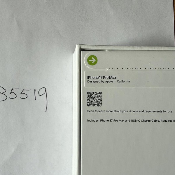 Apple iPhone 17 Pro Max - Unlocked, 1 TB, Deep Blue, A3257