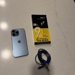 Mint Apple iPhone 13 Pro - Unlocked, 256 GB, Sierra Blue, A2483