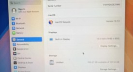 Good
													MacBook Air 2017 - 13" - I5, Silver, 128 GB, 8 GB, photo 3 of 10