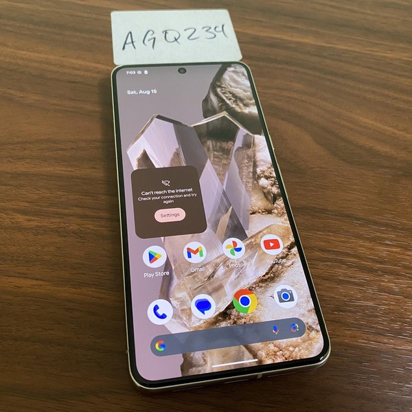 Google Pixel 8 Pro - Unlocked, 128 GB, Porcelain, 12 GB, G1MNW, mmWave 5G