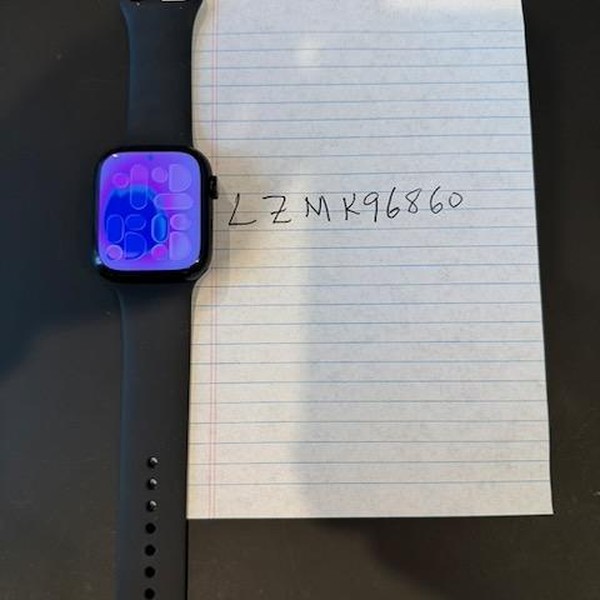 Apple Watch Series 7 45mm - Verizon, Midnight, A2477 - Cellular, Aluminum