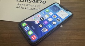 Fair
													Apple iPhone 11 - Unlocked, Black, 64 GB, A2111, photo 2 of 6