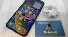 Good
													Apple iPhone 13 - Unlocked, Blue, 128 GB, A2482, photo 1 of 7