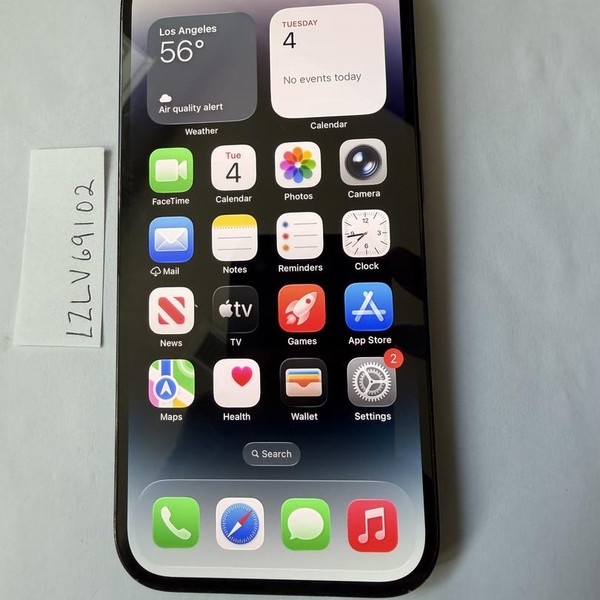 Apple iPhone 14 Pro - Unlocked, 256 GB, Black, A2650