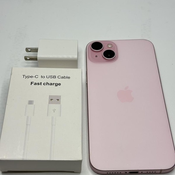 Apple iPhone 15 Plus - Unlocked, 128 GB, Pink, A2847
