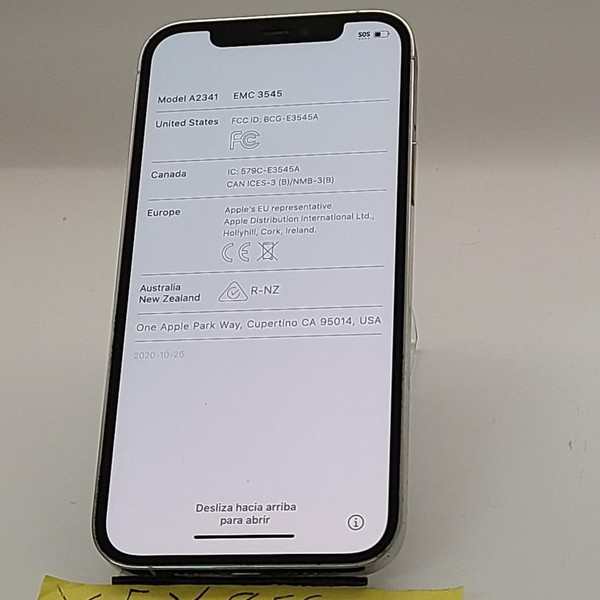 Apple iPhone 12 Pro - AT&T, 256 GB, Silver, A2341