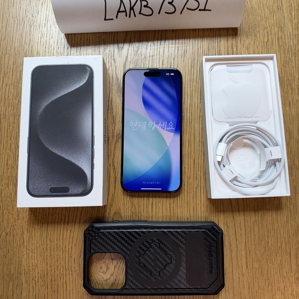 Apple iPhone 15 Pro - Unlocked, 256 GB, Black, A2848