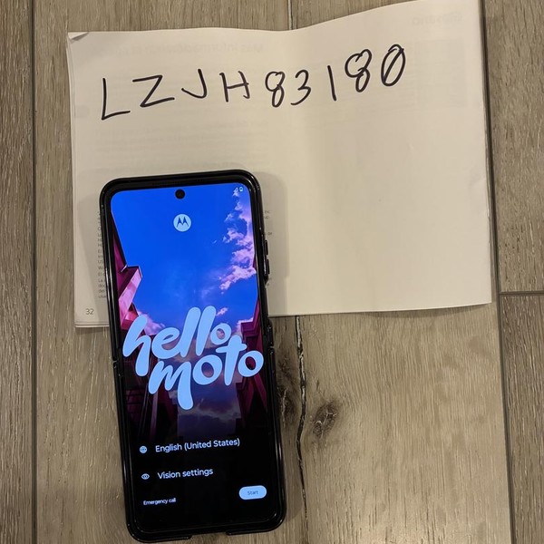 Motorola Razr (2025) - Unlocked, 256 GB, Blue, 8 GB