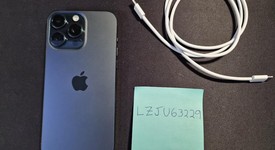 Mint
													Apple iPhone 15 Pro Max - Unlocked, Blue, 256 GB, A2849, photo 2 of 15