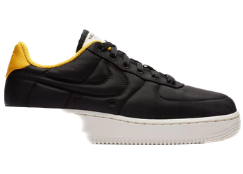 Nike Air Force 1 Lux Black Yellow Ochre (Women's) for sale