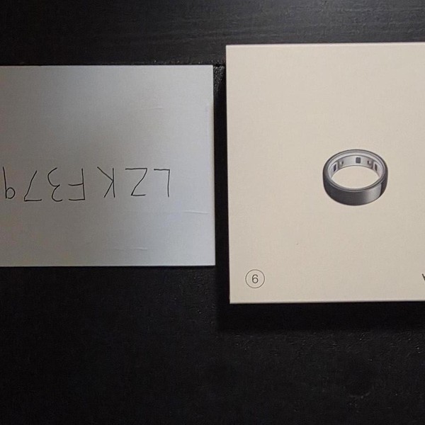 Oura Ring Gen 4 - Black, Size 9