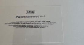 New
													Apple iPad 9th Gen - Wi-Fi, Silver, 64 GB, A2602, photo 3 of 4